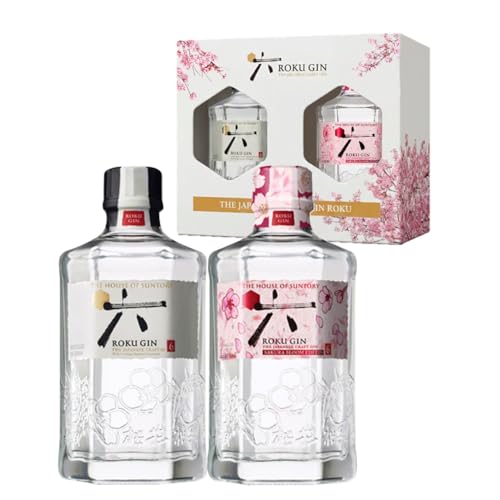 ROKU〈六〉 SAKURA BLOOM EDITION 2026 200ml・ROKU〈六〉200mlセット[ギフトBOX入り ギフトセット][ジャパニーズクラフトジン ジン ロク]