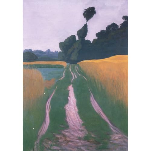 Felix Vallotton Paysage in Regen décoration murale grand format en toile enroulée