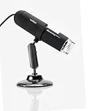 Un microscopio digital USB con aumento hasta 400x con software para la toma de fotos instantáneas y para grabar videos
