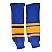 Sherwood SCHANNER Eishockey Stutzen Sweden Boquilla de Hockey, Infantil, Azul y Amarillo, Bambini