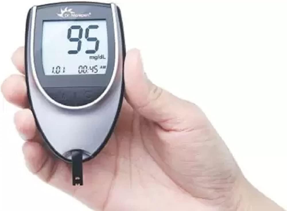 Dr. Morepen BLOOD GLUCOSE TEST GLUCOMETER (BLACK&GREY) No Free Strips (B0CTFT1Z4R) Amazon Price History, Amazon Price Tracker