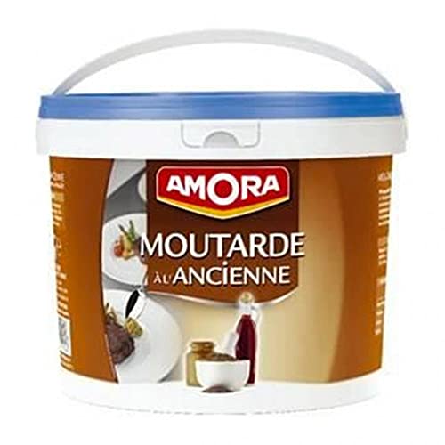 Amora - Salsa de mostaza de estilo antiguo (5 kg)