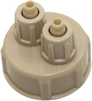 5 Pcs Aquarium CO2 Accessories DIY CO2 System Kits Garden Fish Tank Generator Part Quick Screw Bottle Cap - Pipe Interface