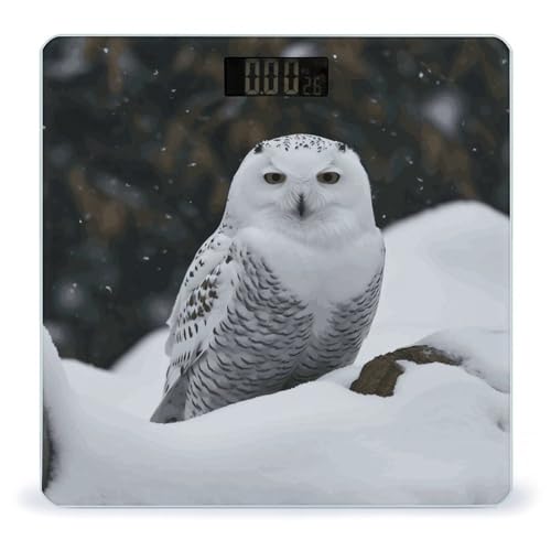 Báscula digital inteligente para baño con pantalla grande miniatura 1