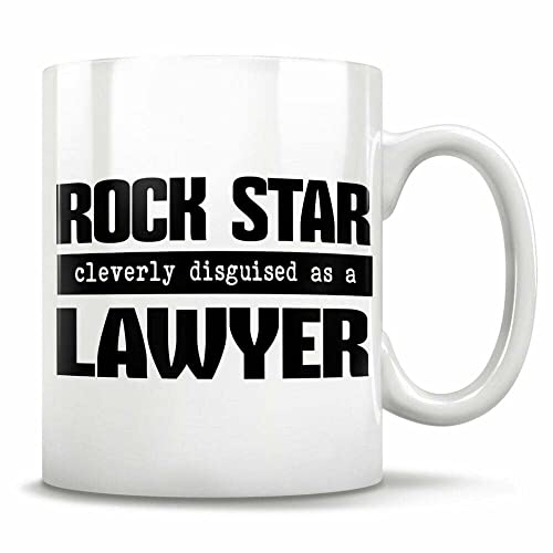 Taza de café con refranes de abogado de regalo de abogado (tamaño: 11 oz)