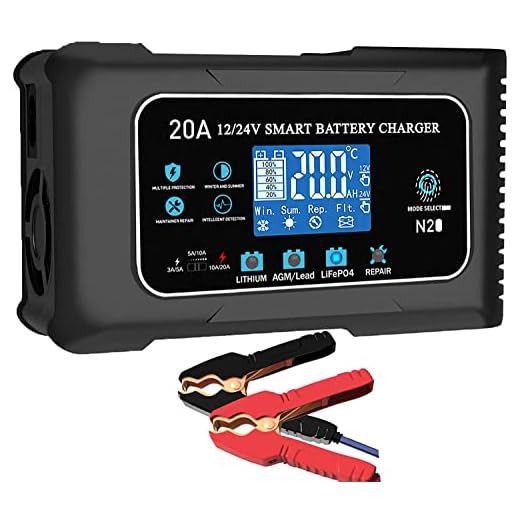 20-Amp Lithium Smart Battery Charger