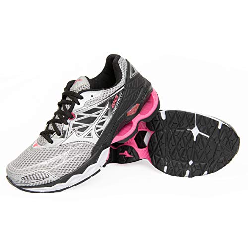 TENIS MIZUNO 20 WAYVE FEMININO (36, PRATA-ROSA)