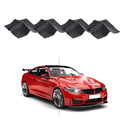 JKDHJK 4 Pcs Paño Nano Brillo, Quita Tocar Coche Nano Paño Mágico Reparación De Rasguños Paño De Pulido Para Reparar Pequeños Y Medianos Reparador Coche En Superficies Cover