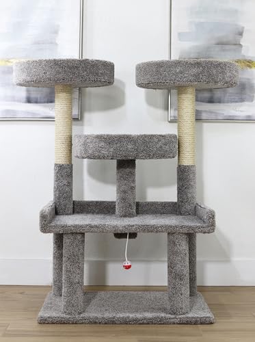 Prestige Cat Trees 46-in XXL Heavy Duty Cat Tree, Gray