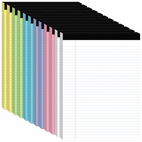 Legal Pads 8,5 x 11 grand format papier ligné pour étudiant et bureau
