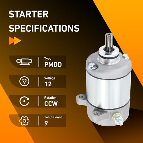 Image of New Starter 18336N for Honda Recon 250 TRX250TE FourTrax Recon ES 2002-2007