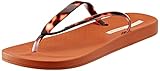 Ipanema Womens Connect Tortoise Shell Flip Flops Sandals Tan 8