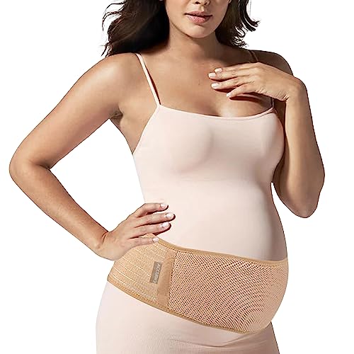 ACCUBIO Belly Band Pregnancy Support, Materntity Belt for Pregnant Women, Pregnancy Must Haves, Belly Support Belt for Abdomen Pelvic Waist Back, Pregnancy Belly Band for All Stages of Pregnancy & Postpartum