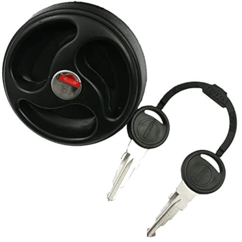 Tapa de depósito de agua de color negro con 3 empuñaduras de cavidad ergonómica, para coches y caravanas