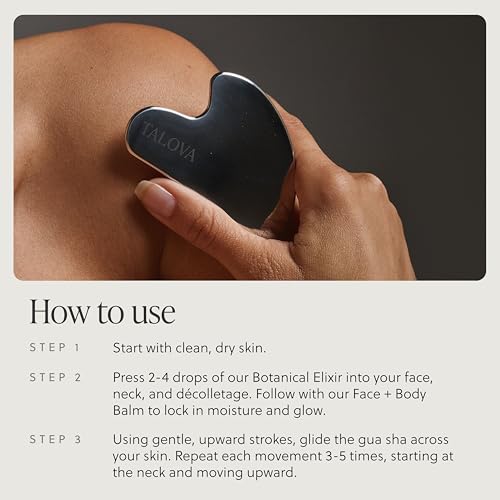 TALOVA Stainless Steel Gua Sha