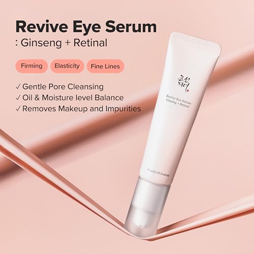Beauty of Joseon Revive Eye Serum with Retinal Niacinamide Correction for Puffy Eye Bags Fine Lines Dark Circles Wrinkles, Korean Skin Care 30ml, 1 fl.oz - Image 3
