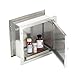 Vivacomfort Specimen Box with Pass Tray, Window Pass Through Specimen Tray Box with Dual Sided Access Doors, 12.7” H x 13.2” W x 6” D