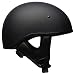 Bell Pit Boss "Sport" Unisex-Adult Half Street Helmet (Solid Matte Black, Large) (D.O.T.-Certified)