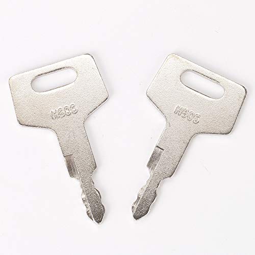 BAAQII 5 STÜCKE Ersatz H806 Zündschlüssel für Takeuchi Gehl Hitachi Mustang New Holland Bagger Kettenlader