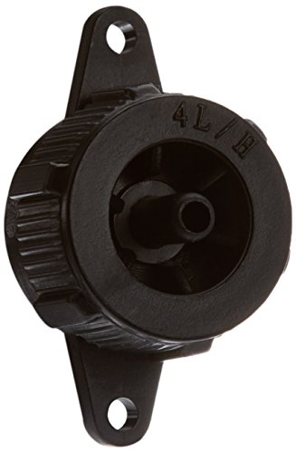 HidroRain VARISTAKE-25, Gotero Selbstkompensierend Durchflussrate 4 l / h, Farbe Schwarz, 4,5 x 6,5 m