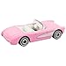 Mattel Hot Wheels Barbie The Movie Barbie 1956 Corvette Car Collectors Item with Movie Themed Packaging for Kids and Adults, Die-Cast Pink
