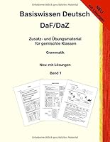 Basiswissen Deutsch DaF/DaZ: Grammatik - Neu: mit Lösungen 1719484643 Book Cover
