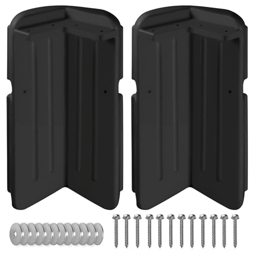 JYINCPED Corner Dock Bumpers,Boat Dock Corner Bumpers Fenders,Marine-Grade Viny,Inflatable Protection Fender Guard,Stainless Steel Mounting Hardware Included,8" x 16",2Pack-Black JYINCPED Corner Dock Bumpers,Boat Dock Corner Bumpers Fenders,Marine-Grade Viny,Inflatable Protection Fender Guard,Stainless Steel Mounting Hardware Included,8" x 16",2Pack-Black