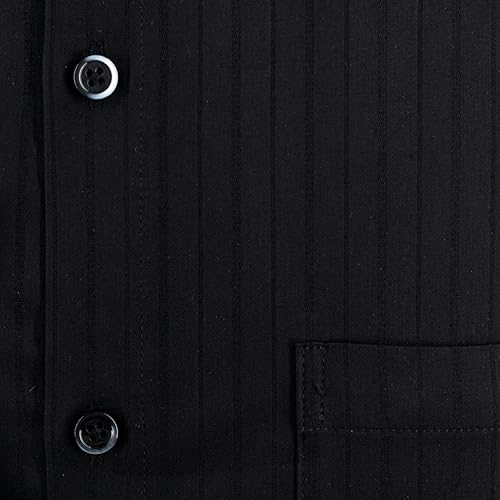 Image of 7-DAYS Men's Premium Formal Shirts - Regular Fit, Full Sleeve, 100% Pure Cotton, Self-Design, with Pocket - Stylish Office Shirts for Men