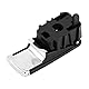 Yctze ABS Handschuhfachgriff mit Linkslenkerdeckel für Audi A4 8E B6 B7 2001-2007 (schwarz, 8 x 3.3 x 4.3 cm, ABS, 100%)