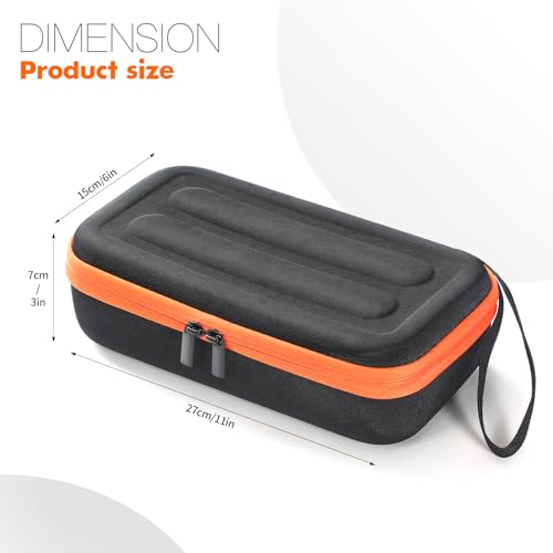 LICHIFIT EVA Portable Storage Case for JBL PartyBox Wireless Mic Rechargeable Microphones Travel Bag Protective Case Cover Organizer Box Carrying Handbag Shell Skin - Image 4