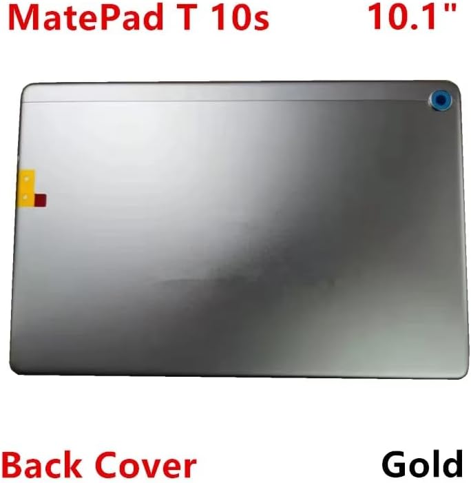 YOOOKOOO T10S Housing for Huawei MatePad T 10s 10.1" AGS3-L09 AGS3-W09 Battery Cover Front Frame Repair Back Door Rear Case Logo (Blue)