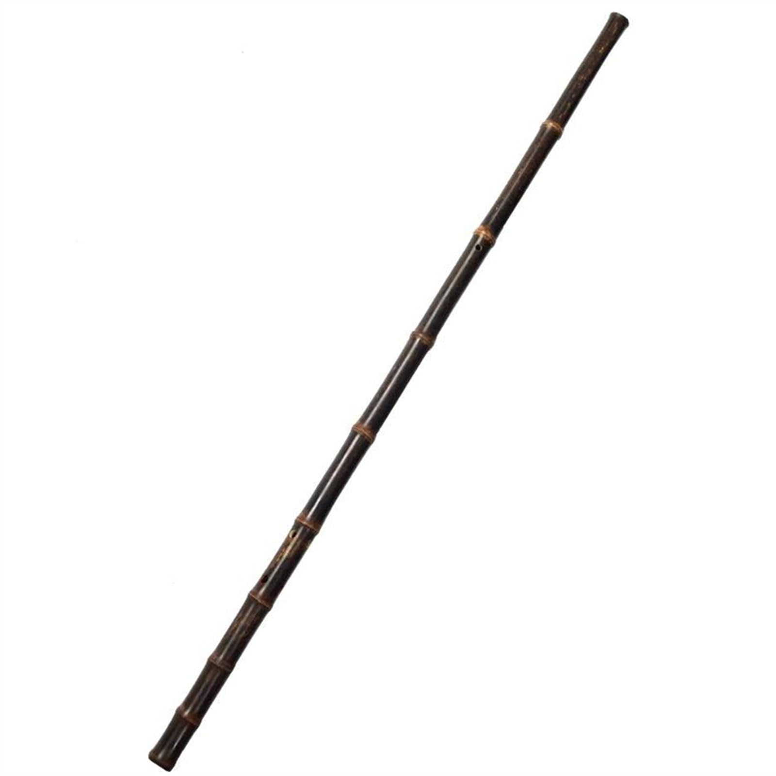 Flauto Di Bambù Flauto Di Bambù Nero Viola Strumento Musicale Cinese Chiave G/F 8 Fori Durevole Standard(8 hole F)