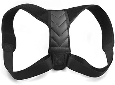 New Posture Corrector Spine Back Shoulder Support Corrector Band Adjustable Brace Correction Humpback Back Color C Black Size Small C Black Large