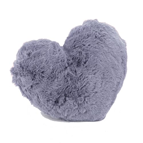 heimtexland Fell Dekokissen Plüsch Herz Kuschelkissen XL Flanell Kissen...