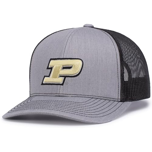 Pacific Headwear NCAA Purdue Mens Contrast Stitch Trucker Snapback Multi