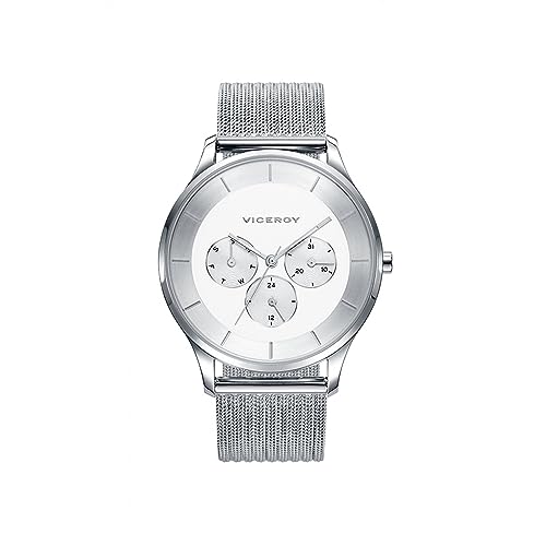 Montre femme Viceroy 42301-07 élégante en acier argenté chic