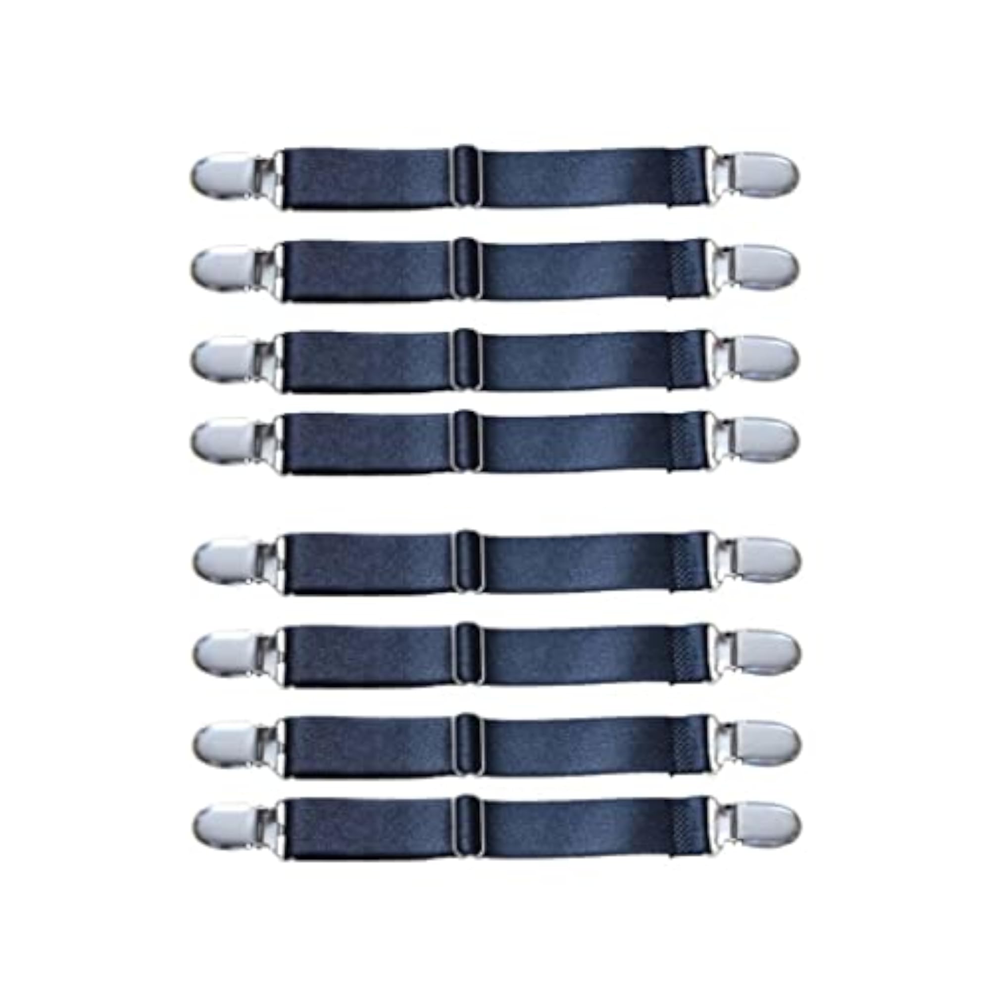 8X Bed Sheet Grippers, Fastener Clips Straps
