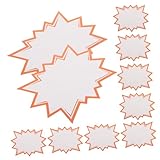 ULTECHNOVO 100stücke Blanko Preisschilder Sternform Für Einzelhandel Und Garagenverkäufe Vielseitige Preisschilder Für Effektive Preisgestaltung Und Kundenansprache