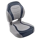 Wise 3156-900 Torsa Pro 2 Folding Boat Seat, Cuddy Marble/Midnight