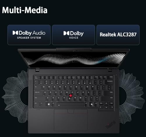Image of Lenovo ThinkPad T14 Gen 6 Business Laptop 14 inch FHD+ IPS, Intel Ultra 7 255U, 32GB DDR5 RAM, 512GB SSD, 5MP Webcam, Fingerprint, Backlit, Wi-Fi 6E, 2 Thunderbolt 4, AI PC, W11P