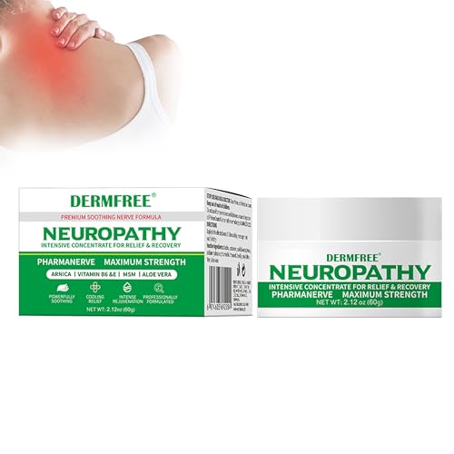 Neuropathy Cream for Pain Relief – Soothes Arthritis, Tendonitis, Sciatica, Plantar Fasciitis & Carpal Tunnel – Fast-Absorbing Anti-Inflammatory Muscle & Joint Cream