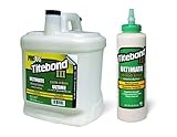 titebond III es no tóxico, libre de solventes y se limpia con agua, más seguro de usar que los tradicionales impermeable madera pegamentos. proporciona fuerte adhesión inicial, Sands fácilmente sin ablandar y está aprobado por la FDA para contacto con alimentos (tablas de cortar indirecta), The ultimate en madera pegamento – ideal para aplicaciones de interior y exterior.