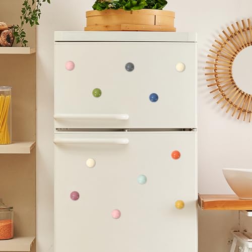 Whaline W13422 18Pcs Strong Spherical Fridge Magnet Colorful Refrigerator Magnets Glossy Whiteboard Magnets thumb #5