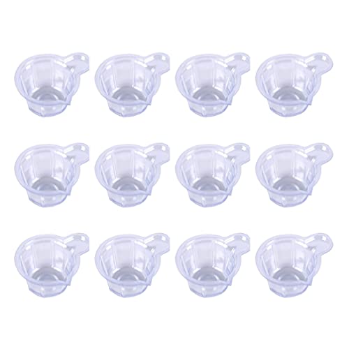 BESPORTBLE 200Pcs Epoxy Resin Mixing Cups 40ml Disposable Graduated Plastic Epoxy Dispensing Cup Epoxy Measuring Mugs Mixing Stirring Cup for DIY Epoxy Resin Casting DIY Art Making Waxing
