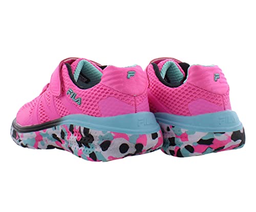 Fila Cybotic Strap Mashup Girls Shoes Size 3.5, Color: Pink/Black2