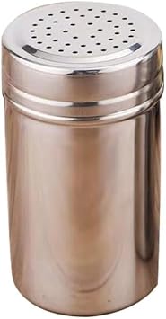 Stainless Steel Seasoning Shaker, Spice Dispenser Bottle with Multi-Hole