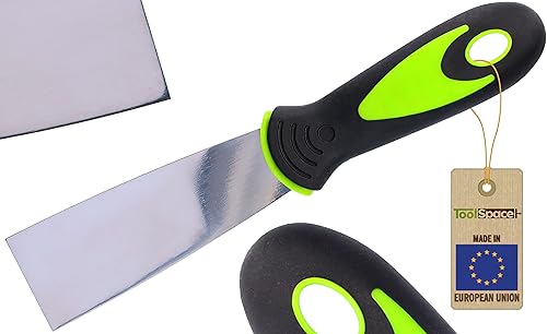 ToolSpace | Profi Malerspachtel | Spatule de Peintre | 40mm | Acier Inoxydable Spatule Bricolage | Spatules universelles | Grattoir Papier Peint/Enduit | Outil...