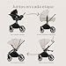 Imagen de LIONELO MIKA PLUS 3 en 1 Silla de Paseo Bebe 0-48 meses a 22 kg Capazo hasta 9 kg Silla de Coche Portabebés hasta 13 kg