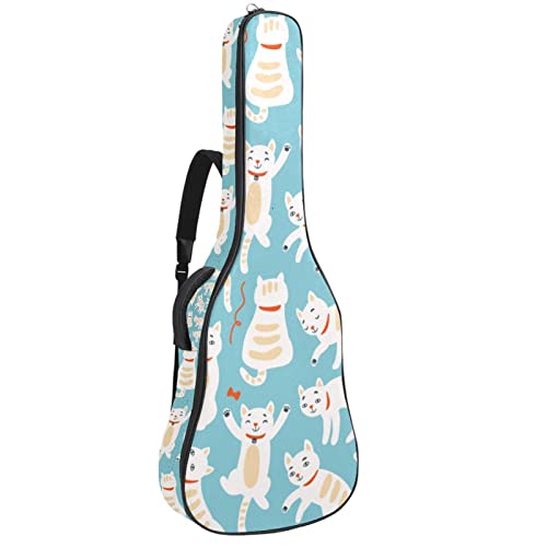 Sac à dos guitare acoustique imperméable rembourré constellation 42.9in