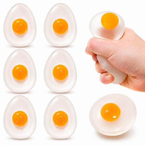 The Dreidel Company Sticky Egg Splat (White 6-Pack)